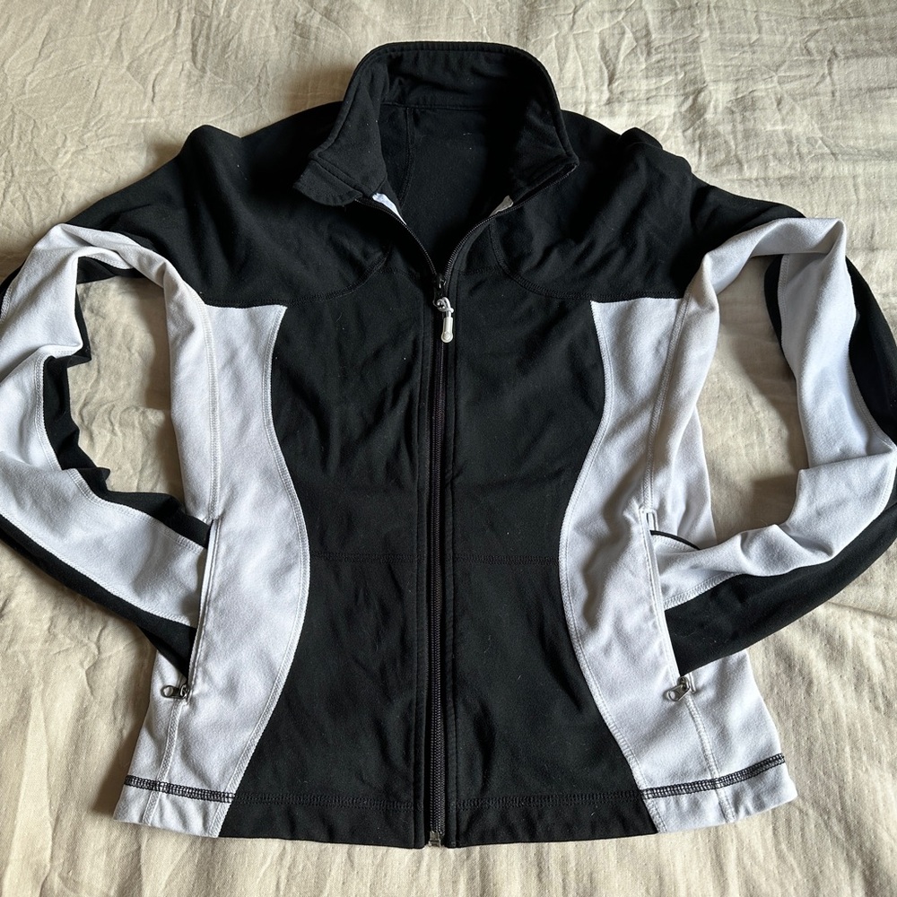 Lululemon Define Jacket Black And White Women’s Small